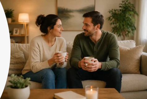 Workers sitting outside on a coffee break with electronic devices including laptop ipad and phone